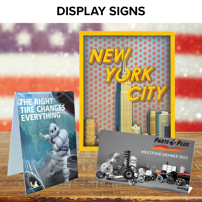 DISPLAY SIGNS
